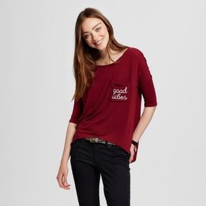 Good Vibes Pocket Tee